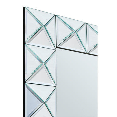Pyramid Edged Wall Mirror | Yula