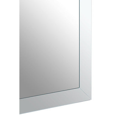 Sana Large Rectangular Wall Mirror with Bevelled Frame