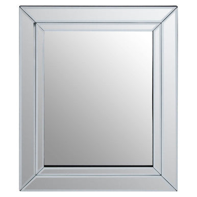 Sana Small Square Bevelled Wall Mirror