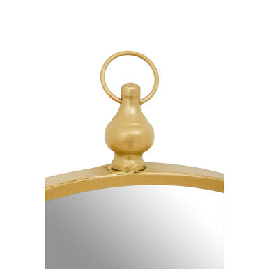 Gold Mirror with Circular Hook | Avento