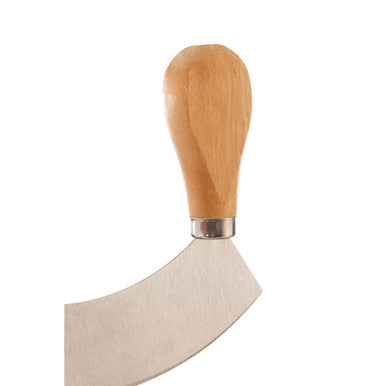Aleki Bamboo Chopping and Serving Board with Mezzaluna Herb Chopper