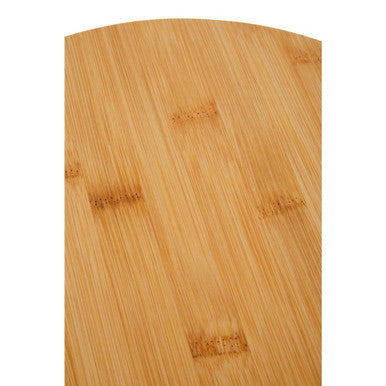 Aleki Bamboo Round Paddle Chopping And Serving Board
