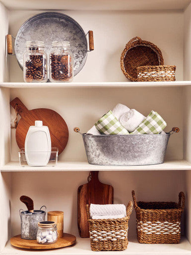 Bamboo Natural Cylindrical Storage Set | Bessan