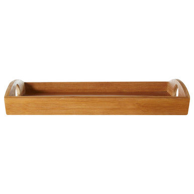 Bamboo Serving Tray With Handles | Aleki