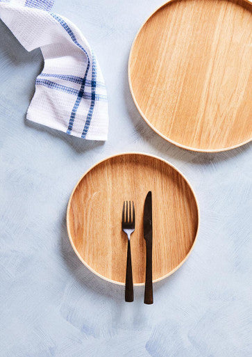 Bessan Large Natural Fir Wood Tray