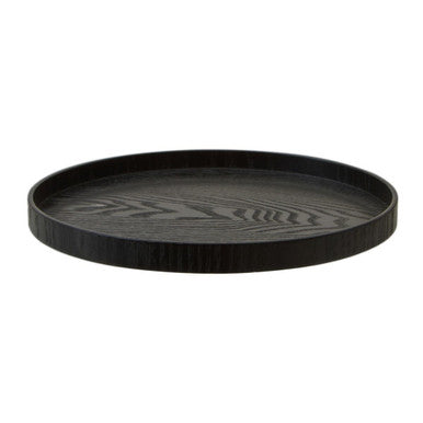 Medium Black Fir Wood Tray | Bessan