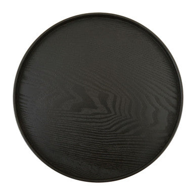 Medium Black Fir Wood Tray | Bessan