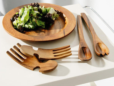 Kora Acacia Large Salad Servers