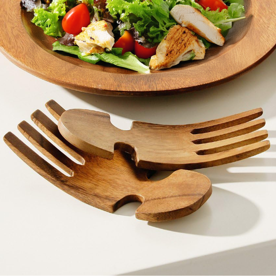Acacia Salad Hand Servers | Kora