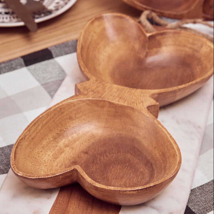 Acacia Butterfly Shaped Serving Dish | Kora