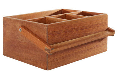 Socorro Acacia Cutlery Caddy