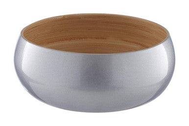 Kyoto Small Silver Bamboo Bowl