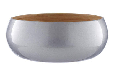 Kyoto Small Silver Bamboo Bowl