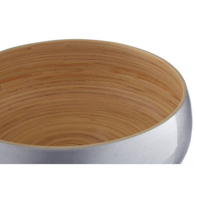 Medium Silver Bamboo Bowl | Kyoto