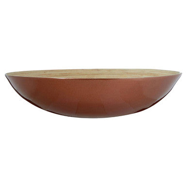 Round Rose Gold Salad Bowl | Kyoto