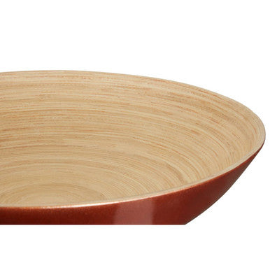Round Rose Gold Salad Bowl | Kyoto