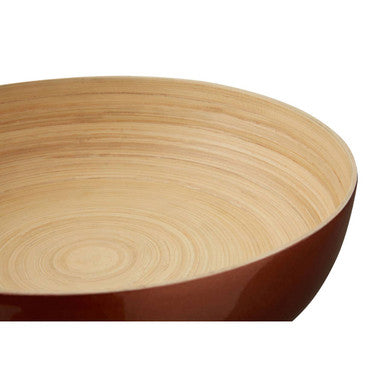 Rose Gold Salad Bowl with Raised Edges | Kyoto