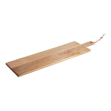Kolkata Small Mango Wood Paddle Chopping And Serving Board