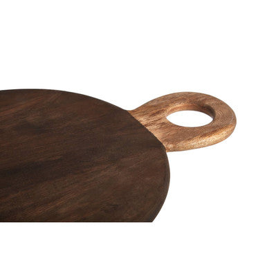 Small Round Mango Wood Chopping and Serving Board | Kolkata