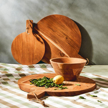 Socorro Acacia Wood Salad Bowl