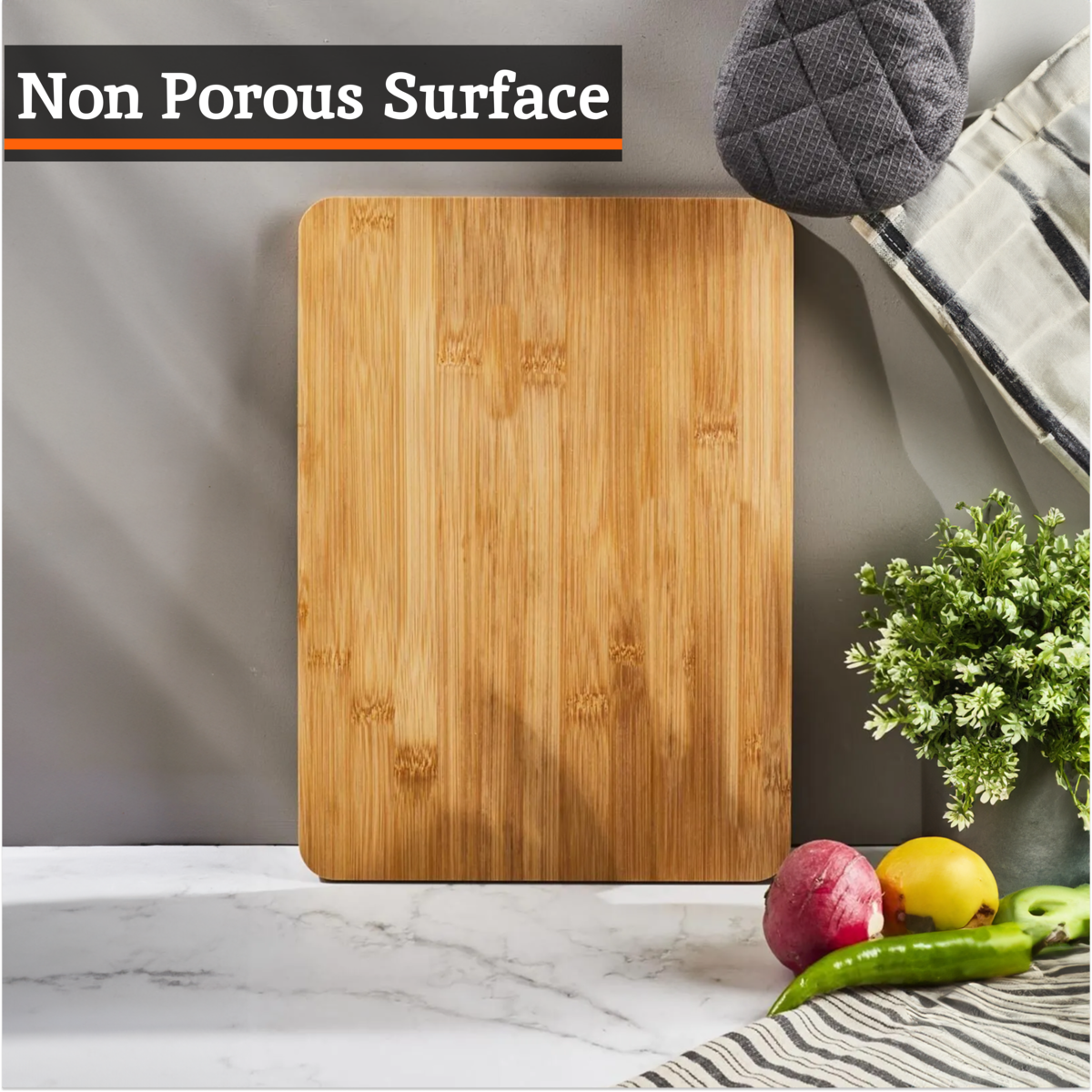 Aleki Set Of Three Bamboo Chopping and Serving Boards