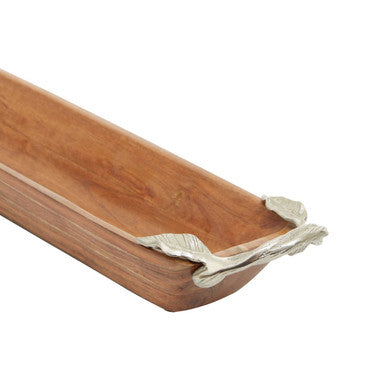 Vine Acacia Wood Large Rectangular Serving Dish