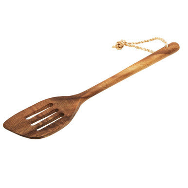 Kora Acacia Wood Slotted Spatula