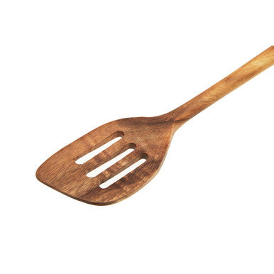 Kora Acacia Wood Slotted Spatula