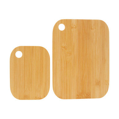 Set of 2 Bamboo Cutting and Serving Boards | Dahra