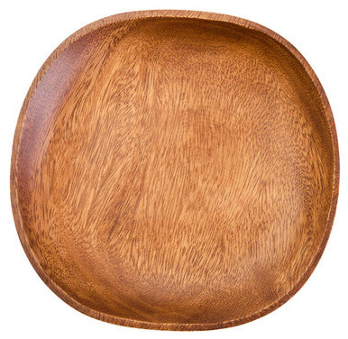 Kora Acacia Square Plate With Rounded Edges