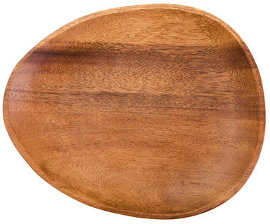 Kora Acacia Wood Large Oval Plate