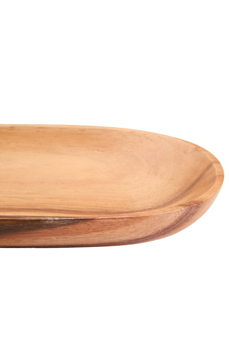 Kora Acacia Small Oval Serving Dish