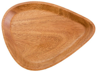Kora Acacia Medium Curved Triangular Serving Dish