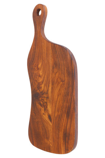 Rosi Tropical Rosewood Serving or Cutting Board in Organic Shape with Natural Finish