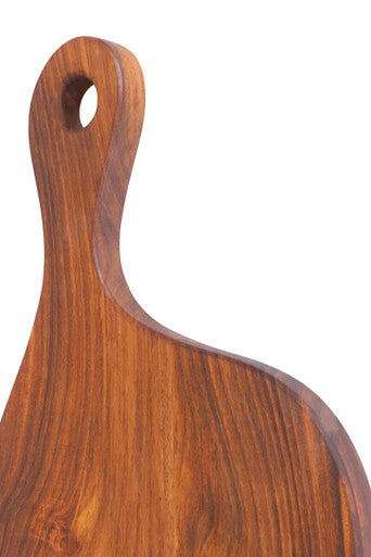 Rosi Tropical Rosewood Serving or Cutting Board in Organic Shape with Natural Finish
