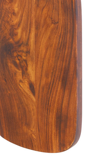 Rosi Tropical Rosewood Serving or Cutting Board in Organic Shape with Natural Finish