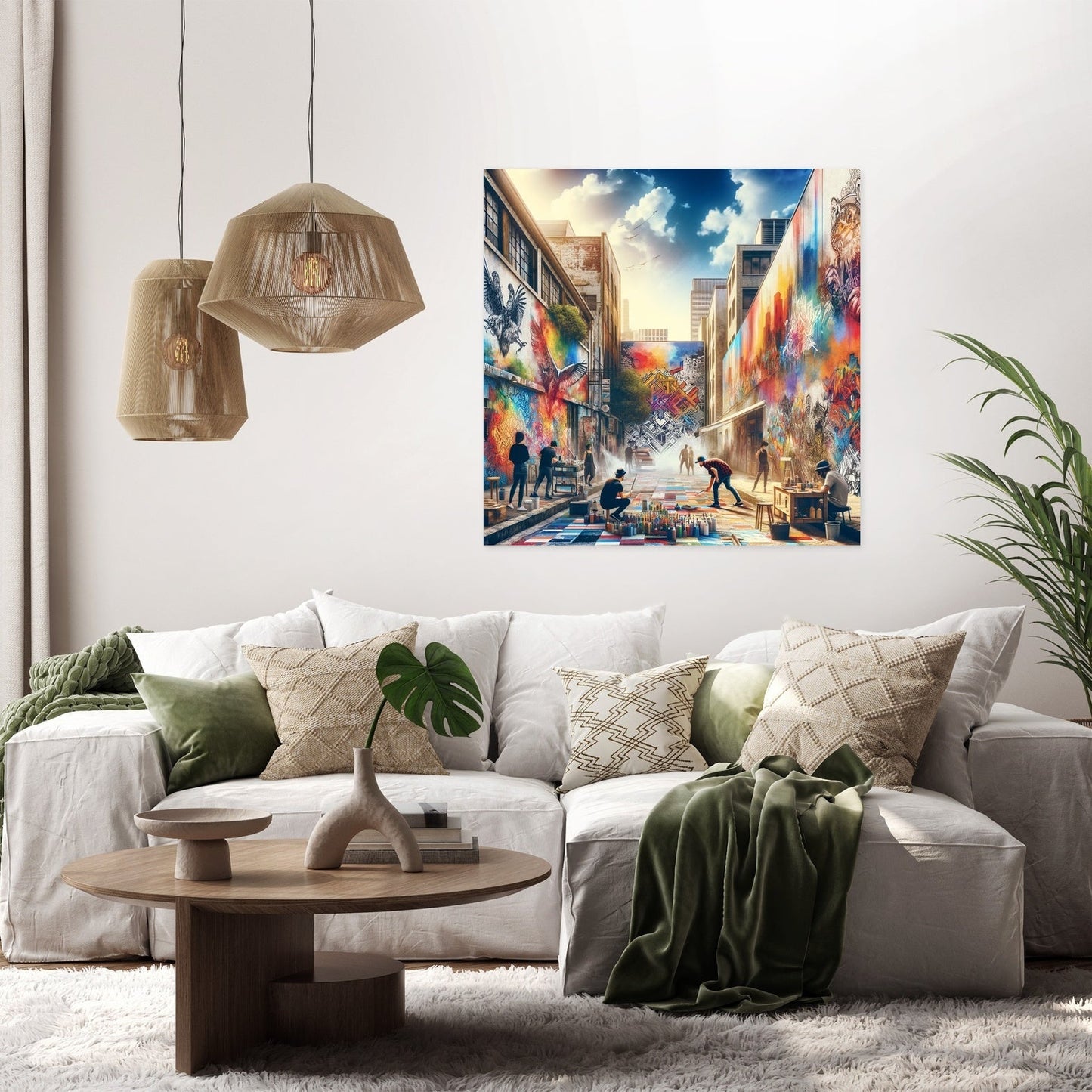 Alley Art Summer Gallery Canvas
