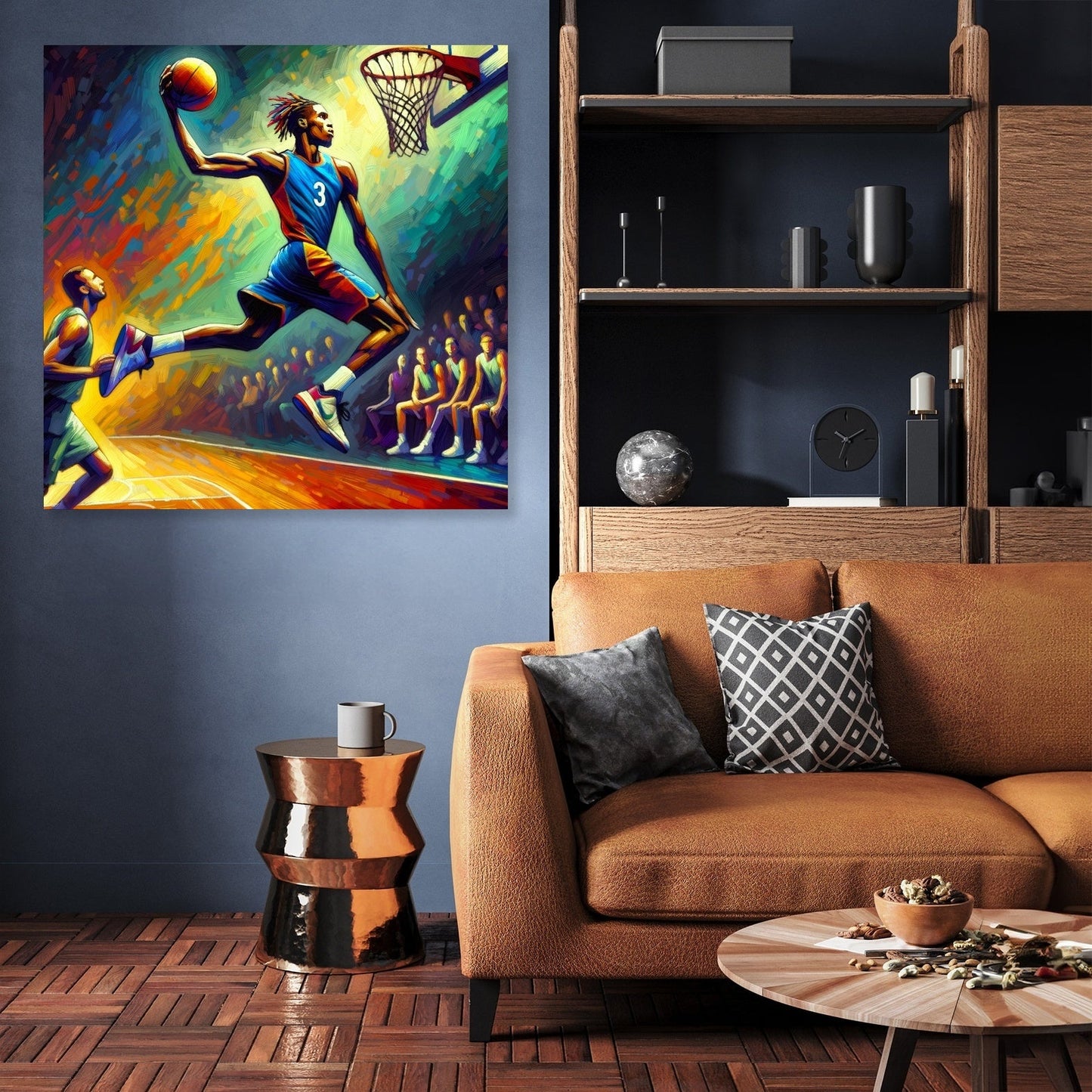 Sky-High Dunk Canvas