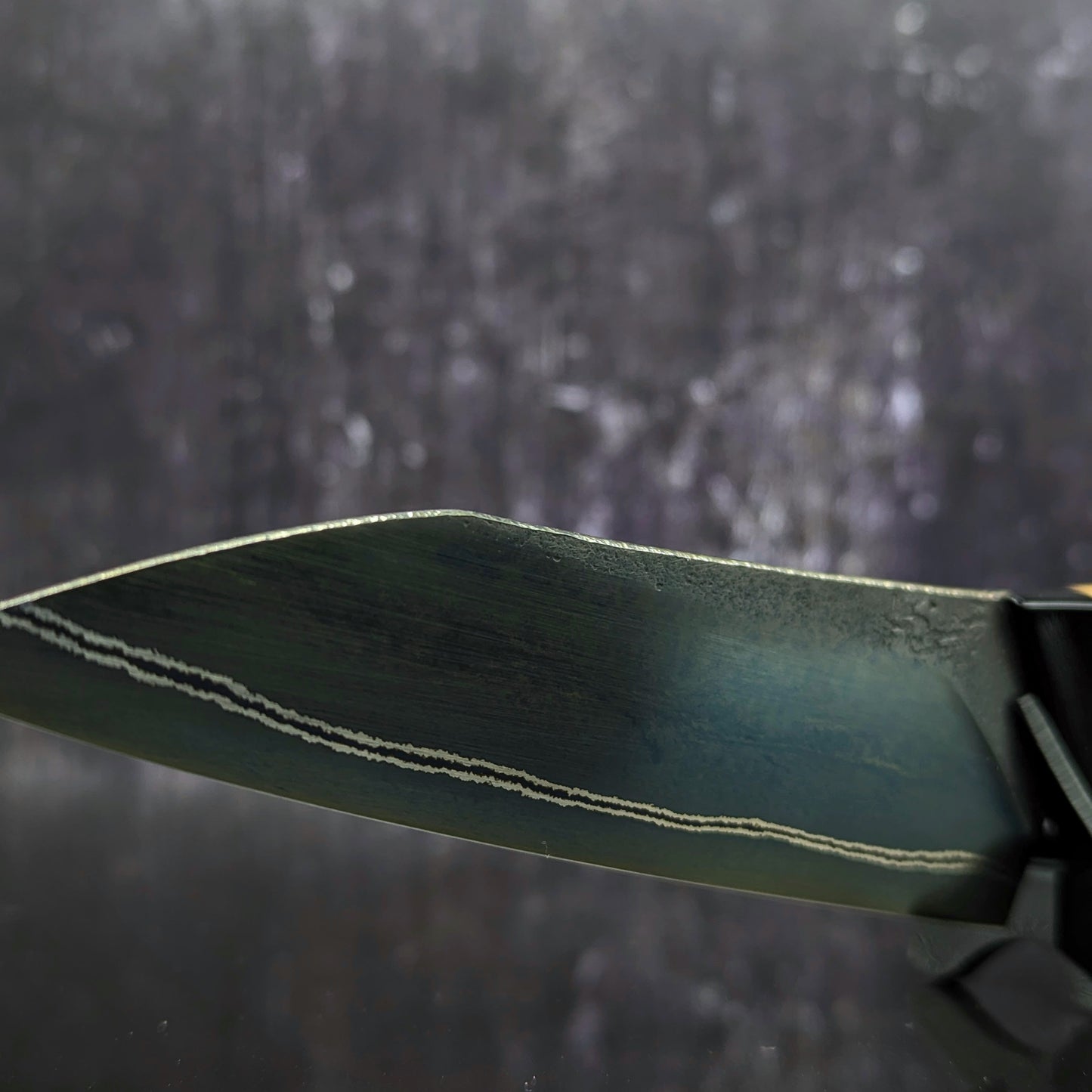 110mm double stripe Paring knife | Handmade Kitchen Knives