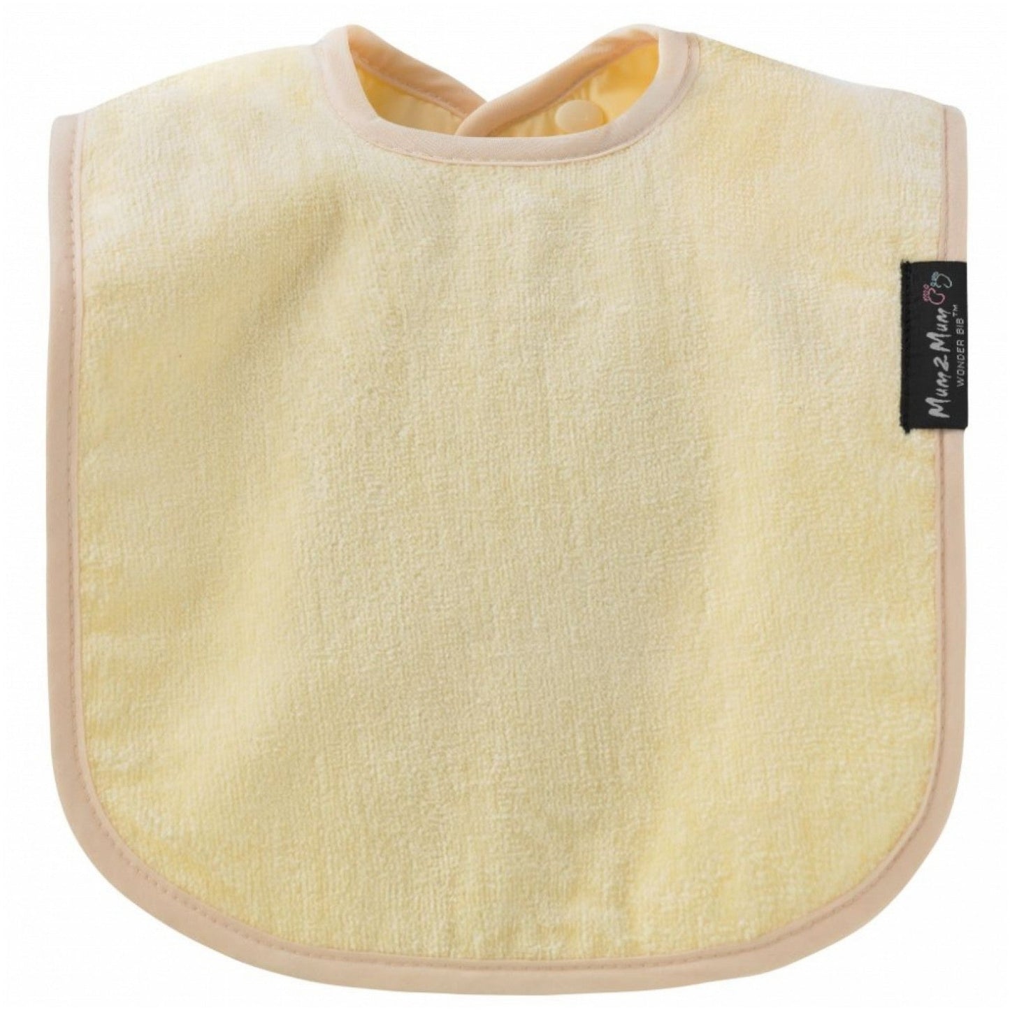 Mum 2 Mum Standard Wonder Bib - Lemon Yellow