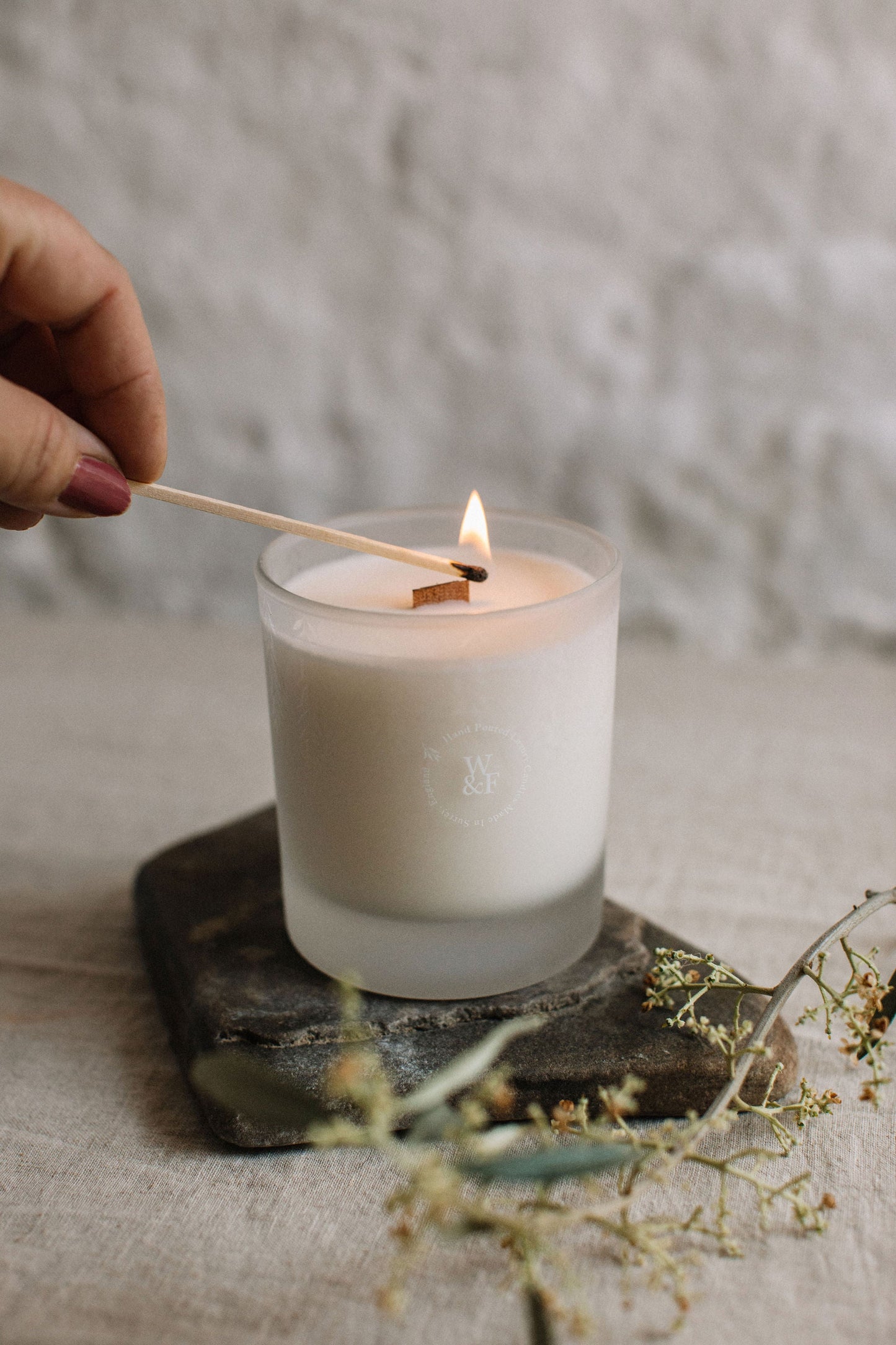 Refill Candle: Midnight Rose Garden - Rose, Patchouli, Tonka Bean