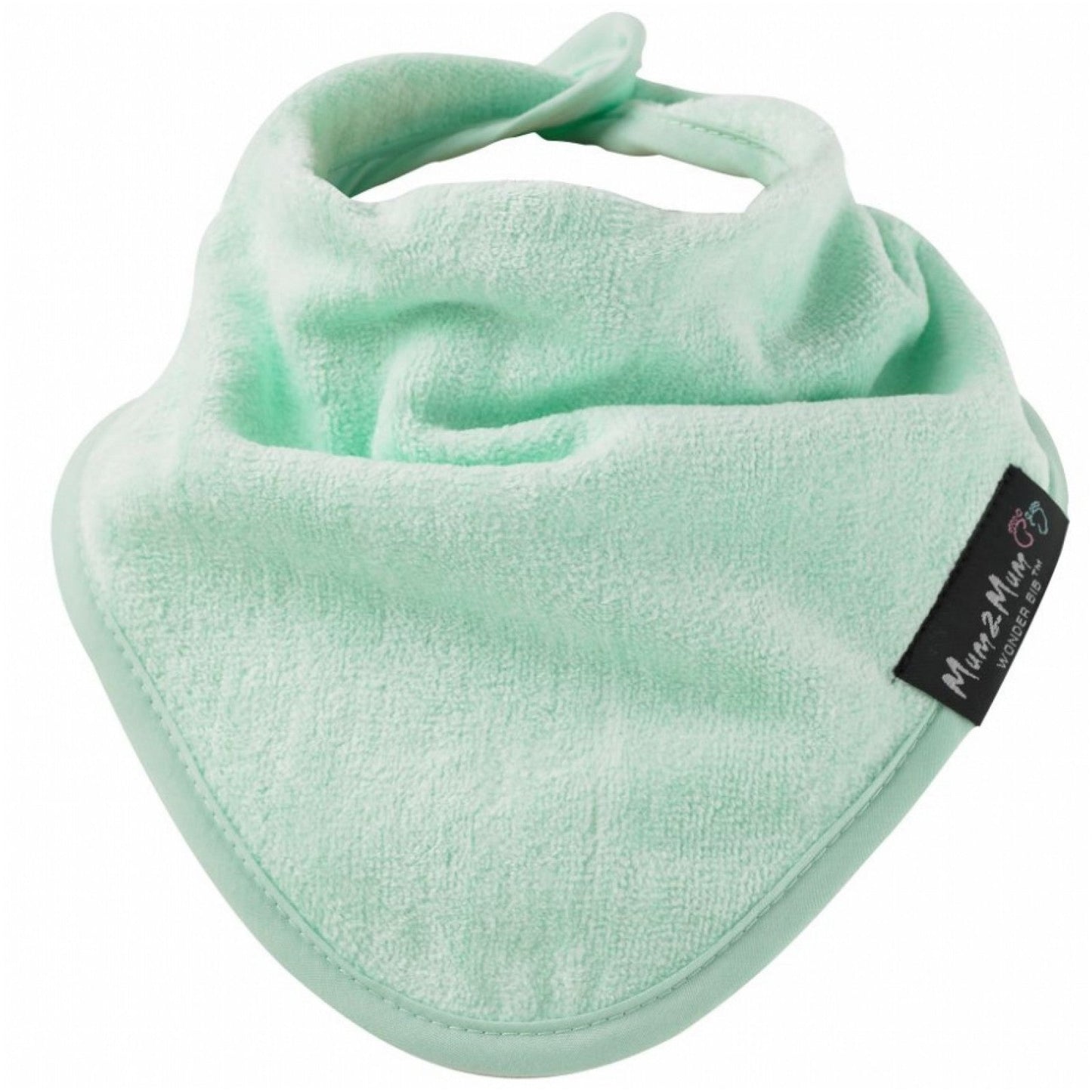 Mum 2 Mum Bandana Style Wonder Bib - Mint Green