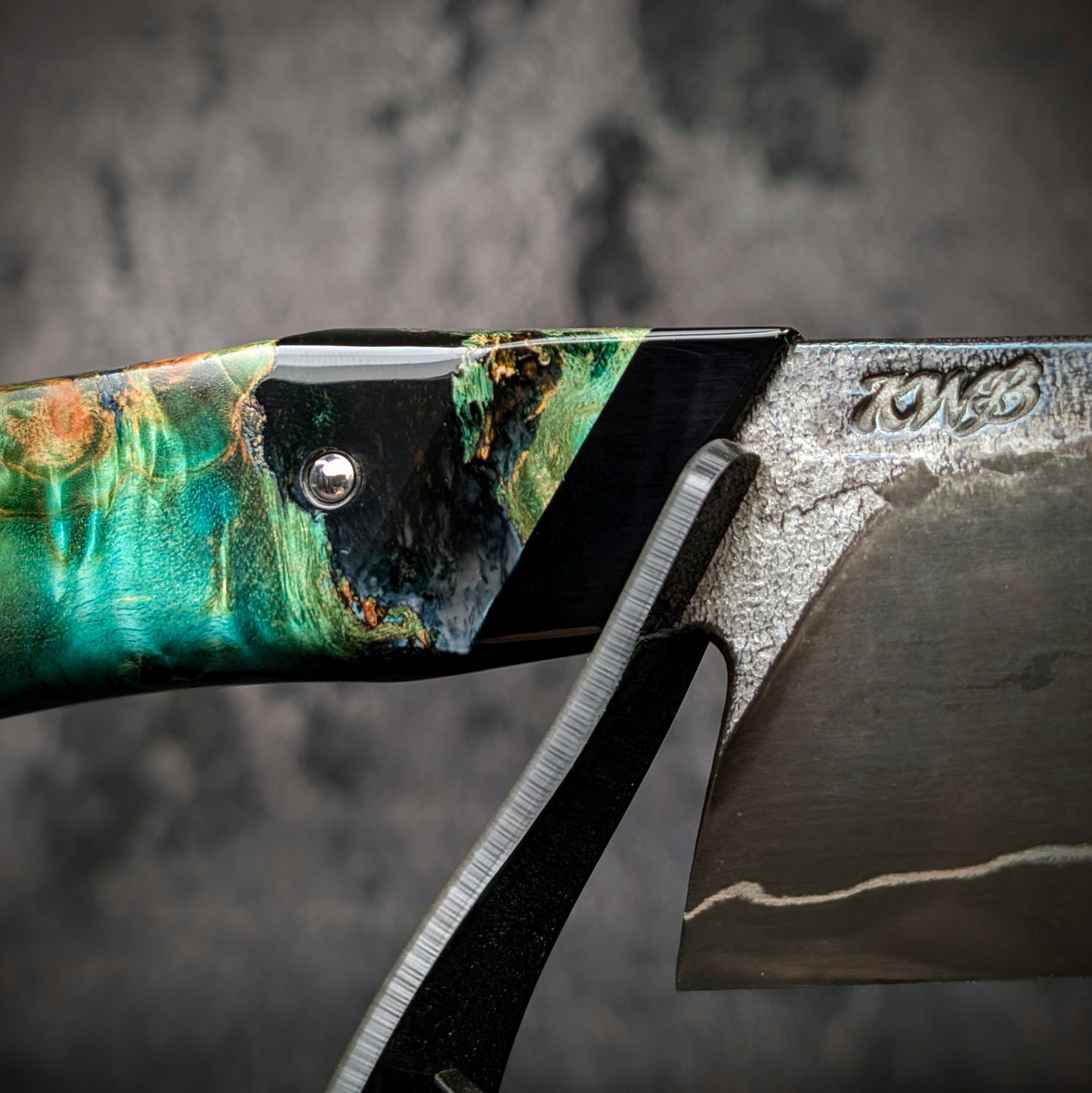 115mm Nakiri Veg Knife | Handmade Kitchen Knives