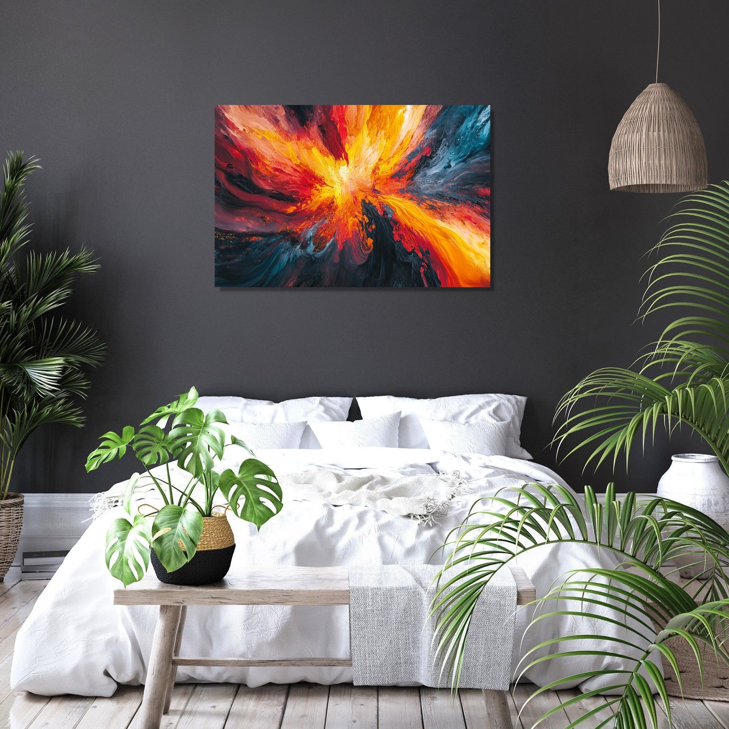 Volcano of Energy Canvas