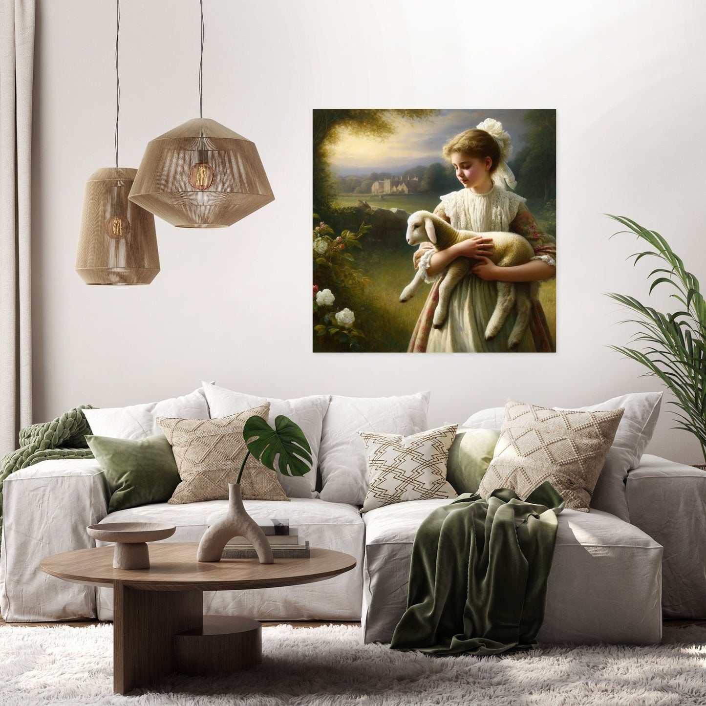 Innocence in Bloom Canvas