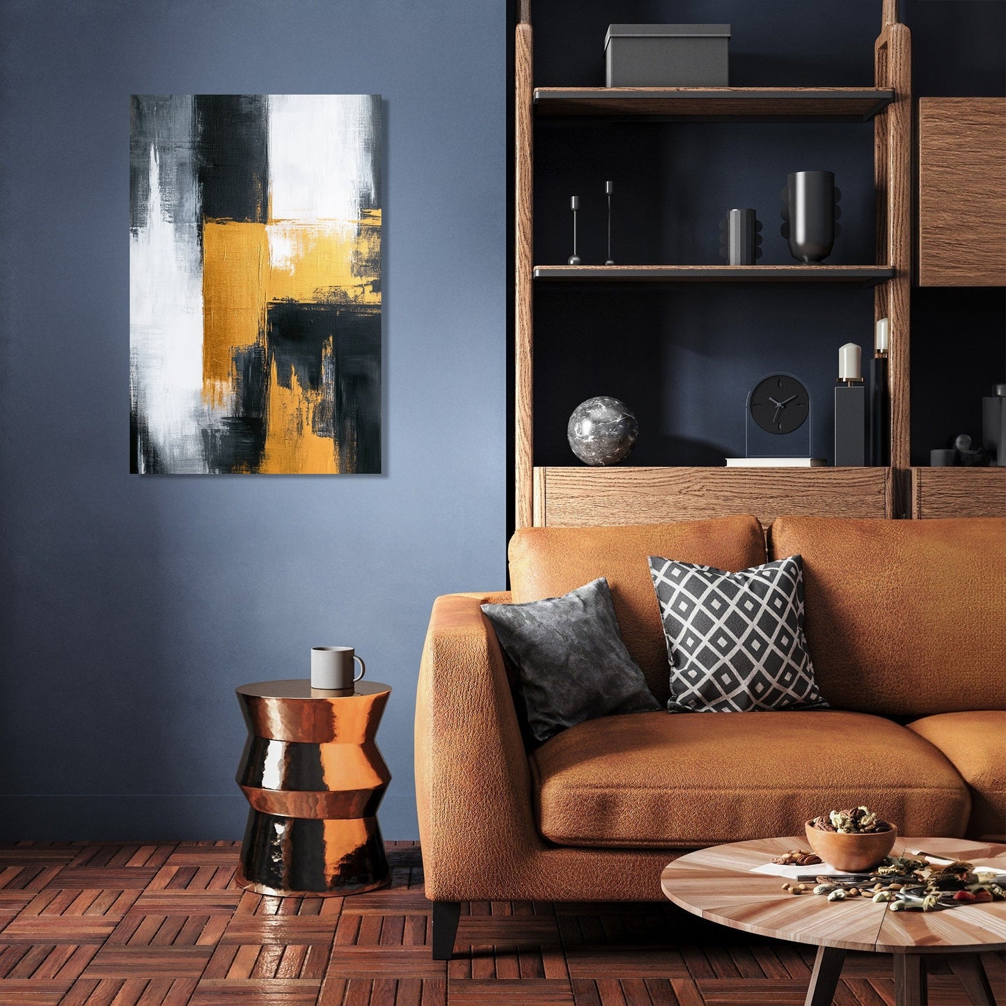 Opulent Flow Canvas