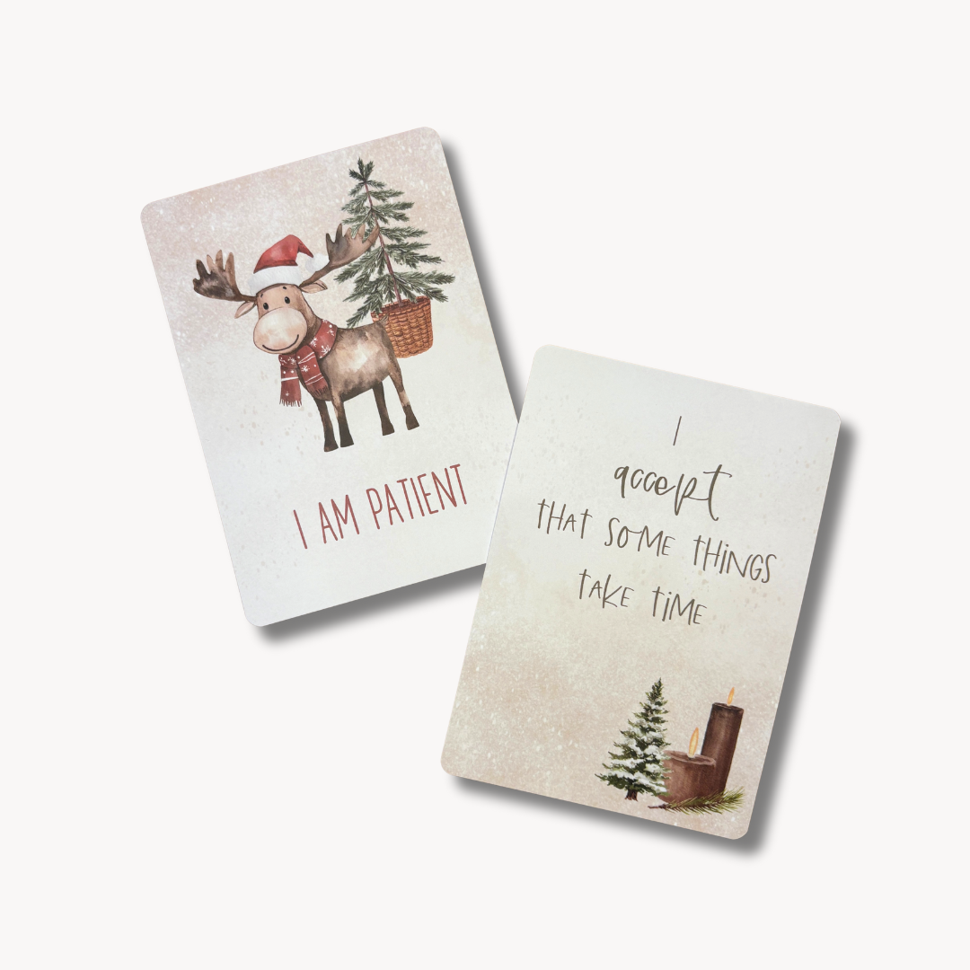 Festive Affirmation Duo Cards (Adult & Child)