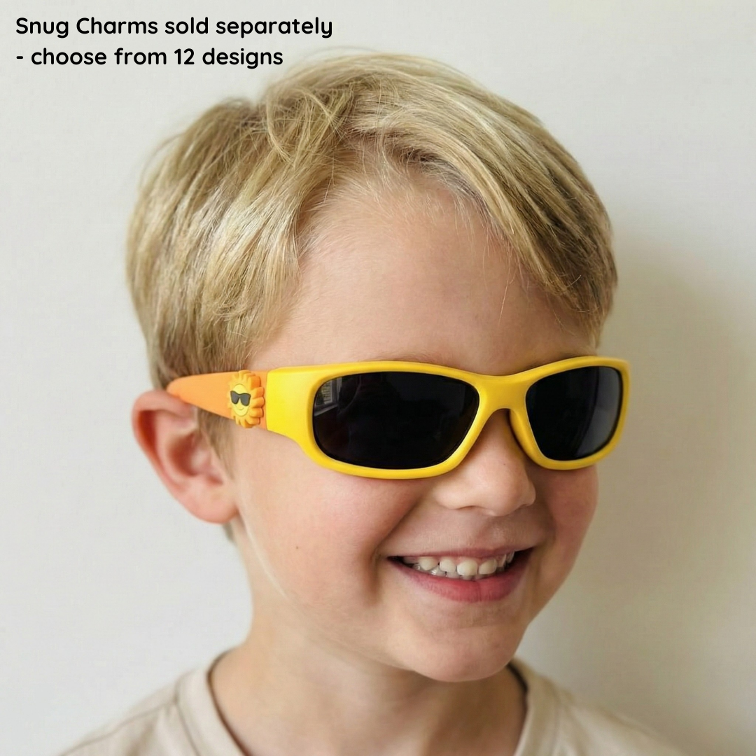 Yellow Orange Kids Sunglasses | Signature Lens | Classic Fit | 6-12 Years