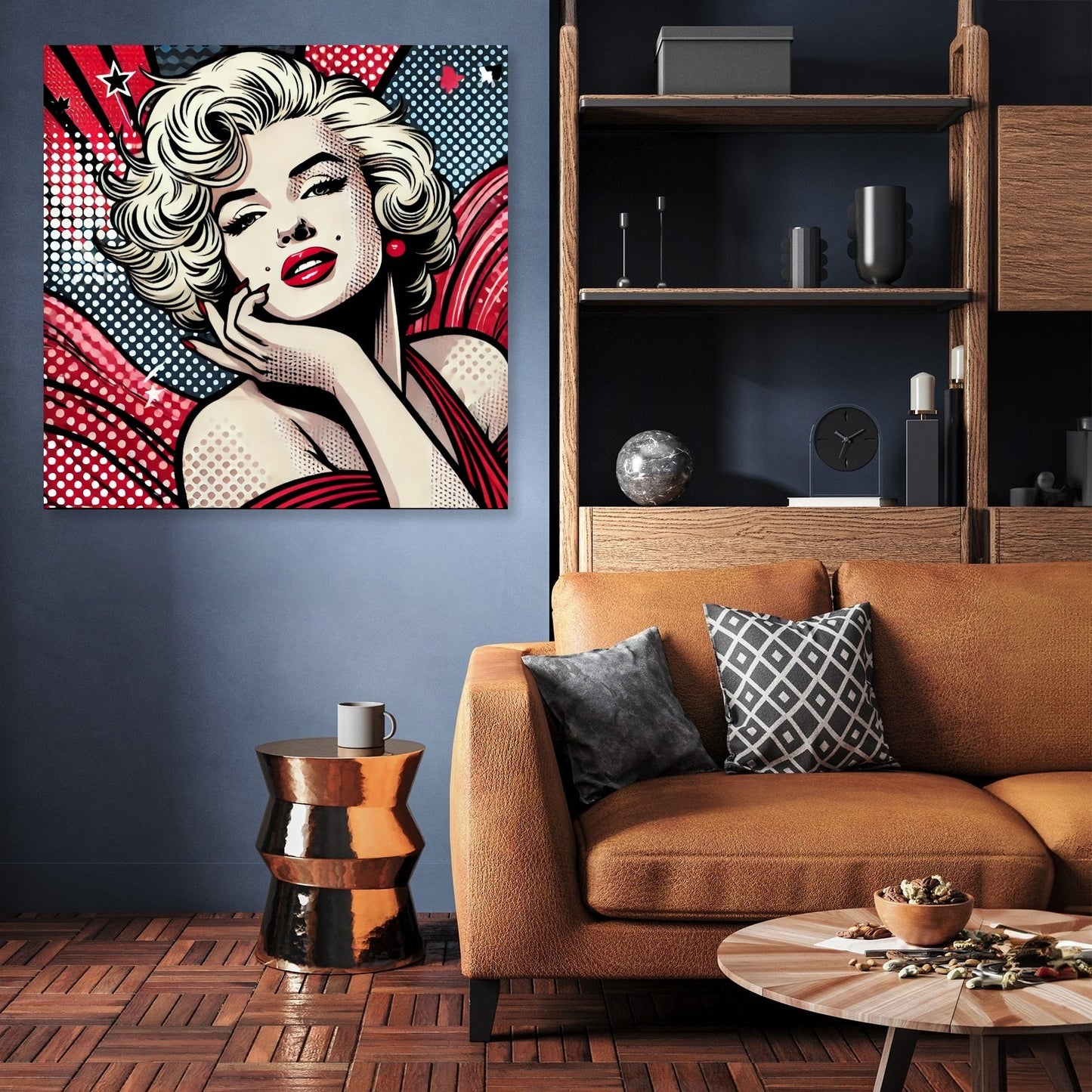 Red Glamour Canvas