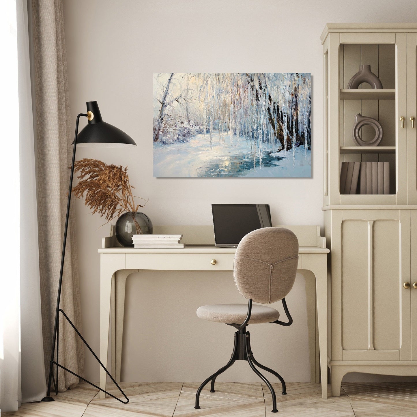 Icicle Dreamscape Canvas